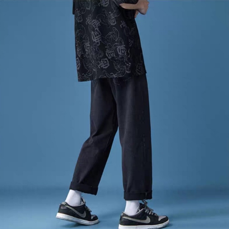 "RẺ VÔ ĐỊCH" Quần Jeans, Quần jeans baggy đen ful nam ống suông, rộng, hottrend 2021-XX MENS FASHION!