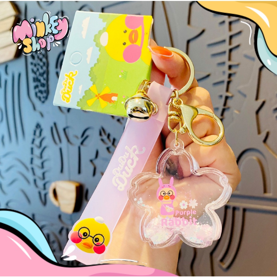 Móc Khóa Đẹp Hình Nước Cute phụ kiện Túi Xách dễ thương -Minkey