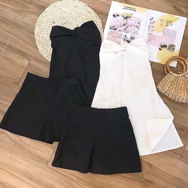 Set áo ống và quần short