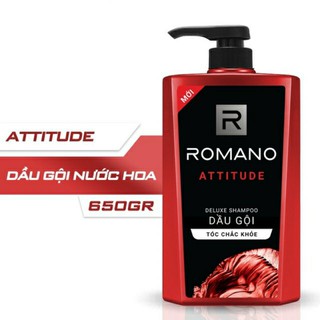 Dầu gội cao cấp Romano Attitude 650ml dành cho nam