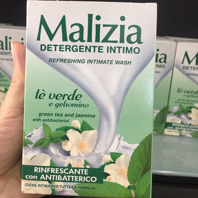 Dung dịch vệ sinh phụ nữ hoa cúc trắng Malizia Cao cấp Italy 200ml - Hàng chính hãng