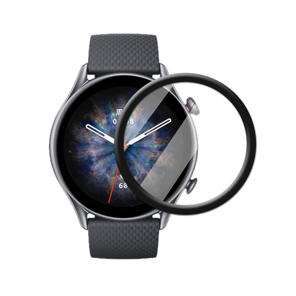 Miếng dán cong 3D bảo vệ màn hình dành đồng hồ thông minh Huami Amazfit GTR 3 / GTR3 pro / GTS 3