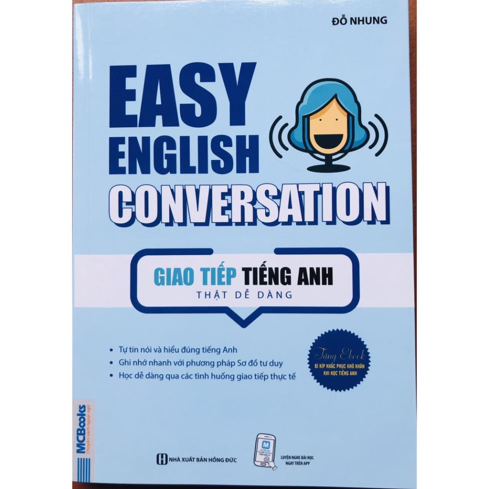 Sách - Easy English Conversation – Giao tiếp tiếng Anh thật dễ dàng