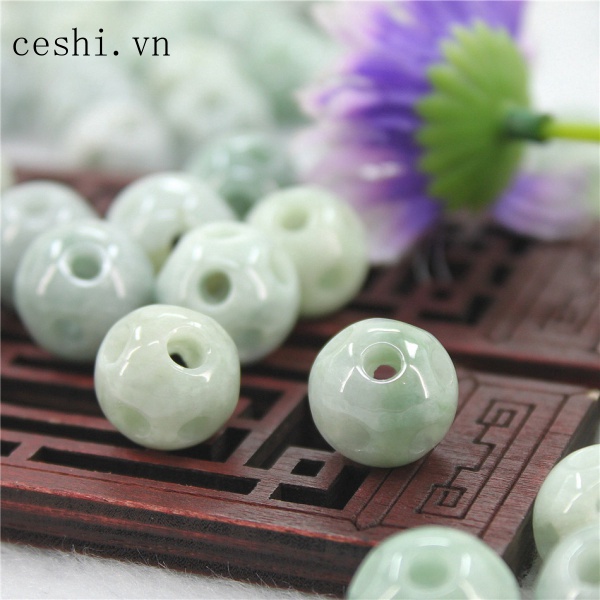 Natural Jade Bead Pendant