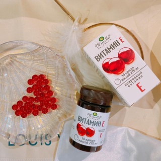 Viên uống Vitamin E đỏ Mirrolla Nga