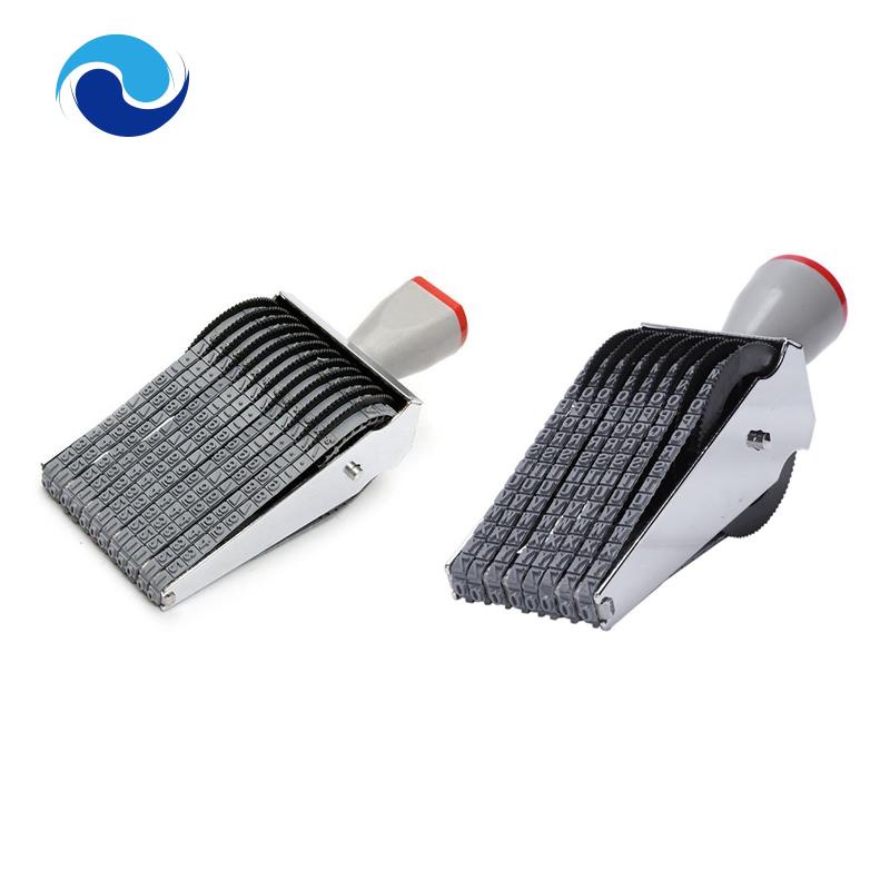 Set 2 Con Lăn Cao Su 12 Chữ Số Và 8 Dùng Trang Trí Sổ Tay Diy