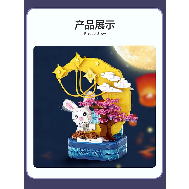 Giá đỡ bút chì 1230 khối xây dựng sáng tạo