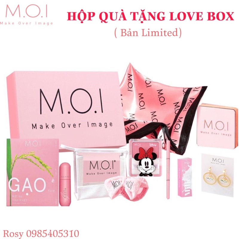 Bộ Trang Điểm Love Box Hồ Ngọc Hà [gồm 10 sản phẩm]