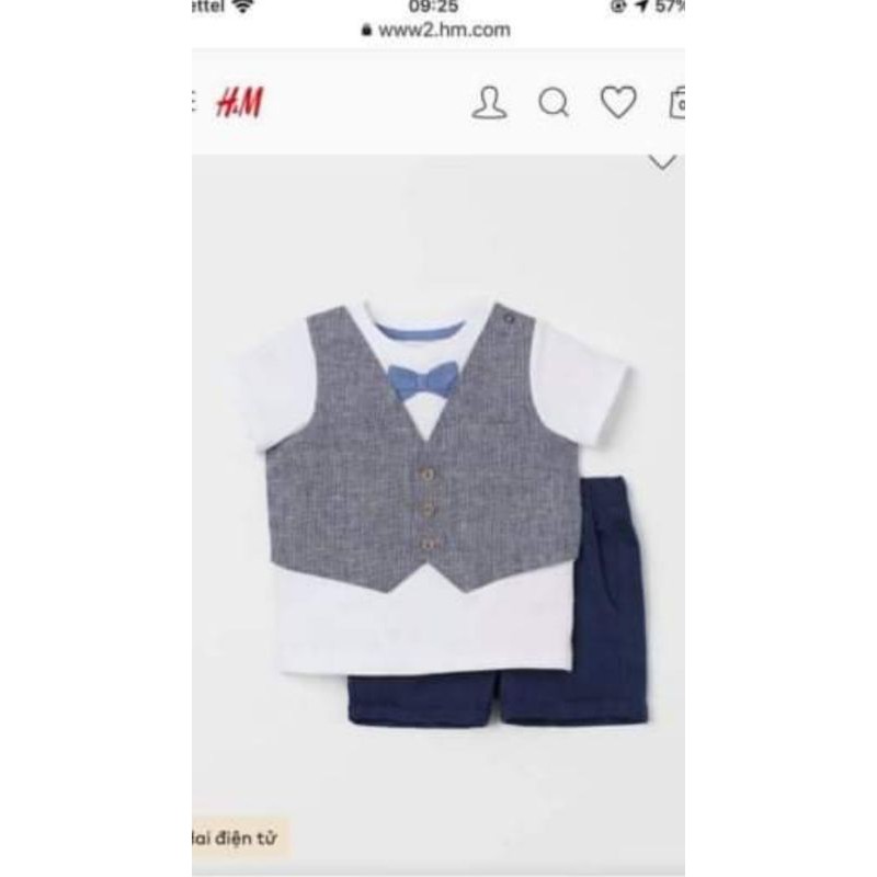 set công tử bé trai