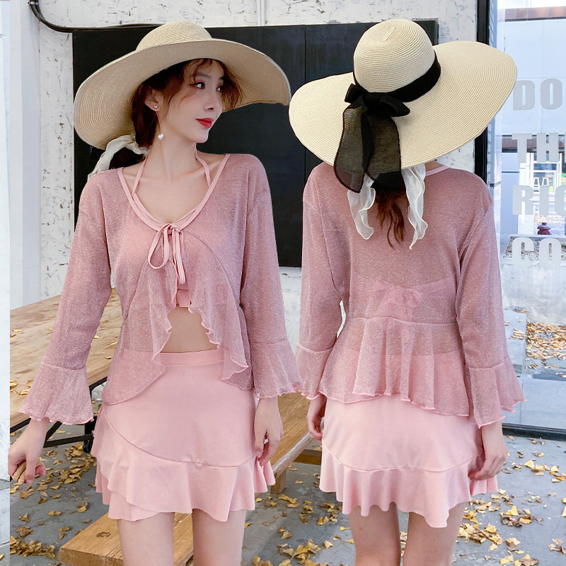 Set Đồ Tắm Phong Cách Hàn Quốc Quyến Rũ Dành Cho Nữ | BigBuy360 - bigbuy360.vn