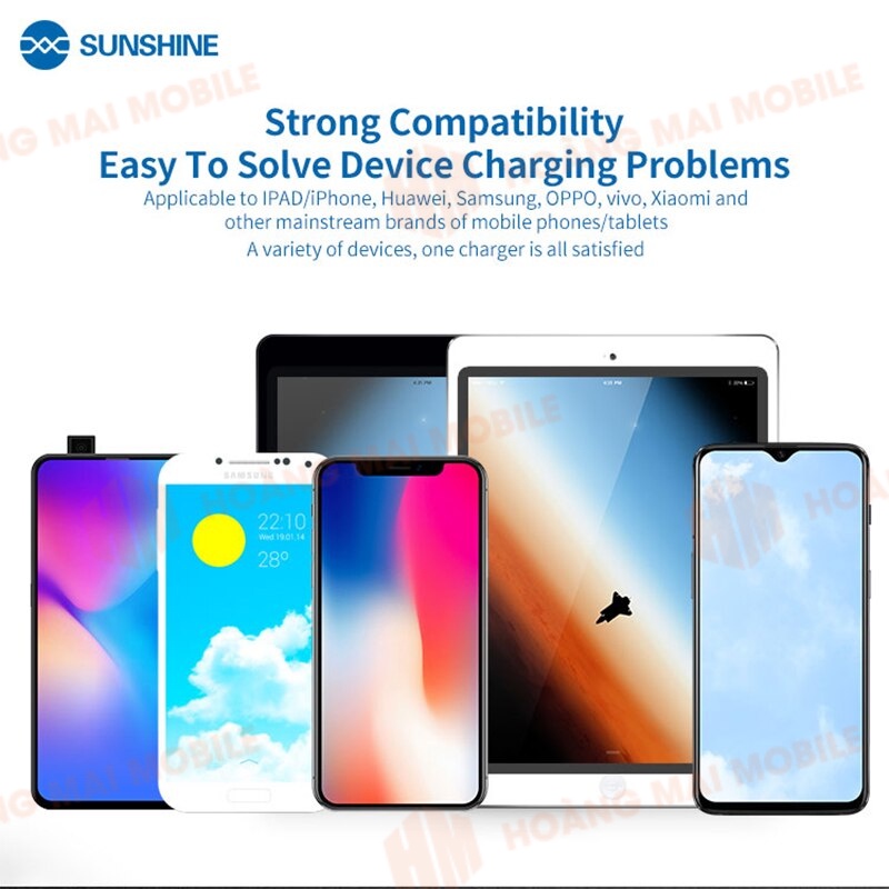 Sạc báo dòng Sunshine SS-304Q (6 cổng)