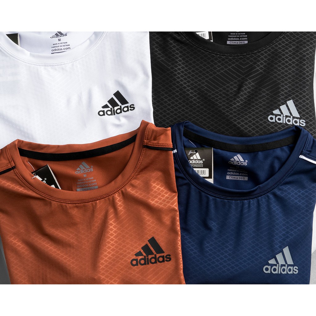 Áo thun lạnh thể thao nam, chất thun poly 4 chiều cao cấp, thoáng mát thấm hút mồ hôi, co dãn thoải mái - AT44 | BigBuy360 - bigbuy360.vn