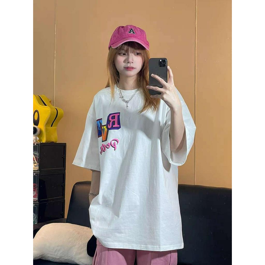 Áo Thun Ngắn Tay Dáng Rộng In Hình Quả Dừa Nhiệt Đới Phong Cách Retro Mỹ Mùa Hè 2023 Cho Nam