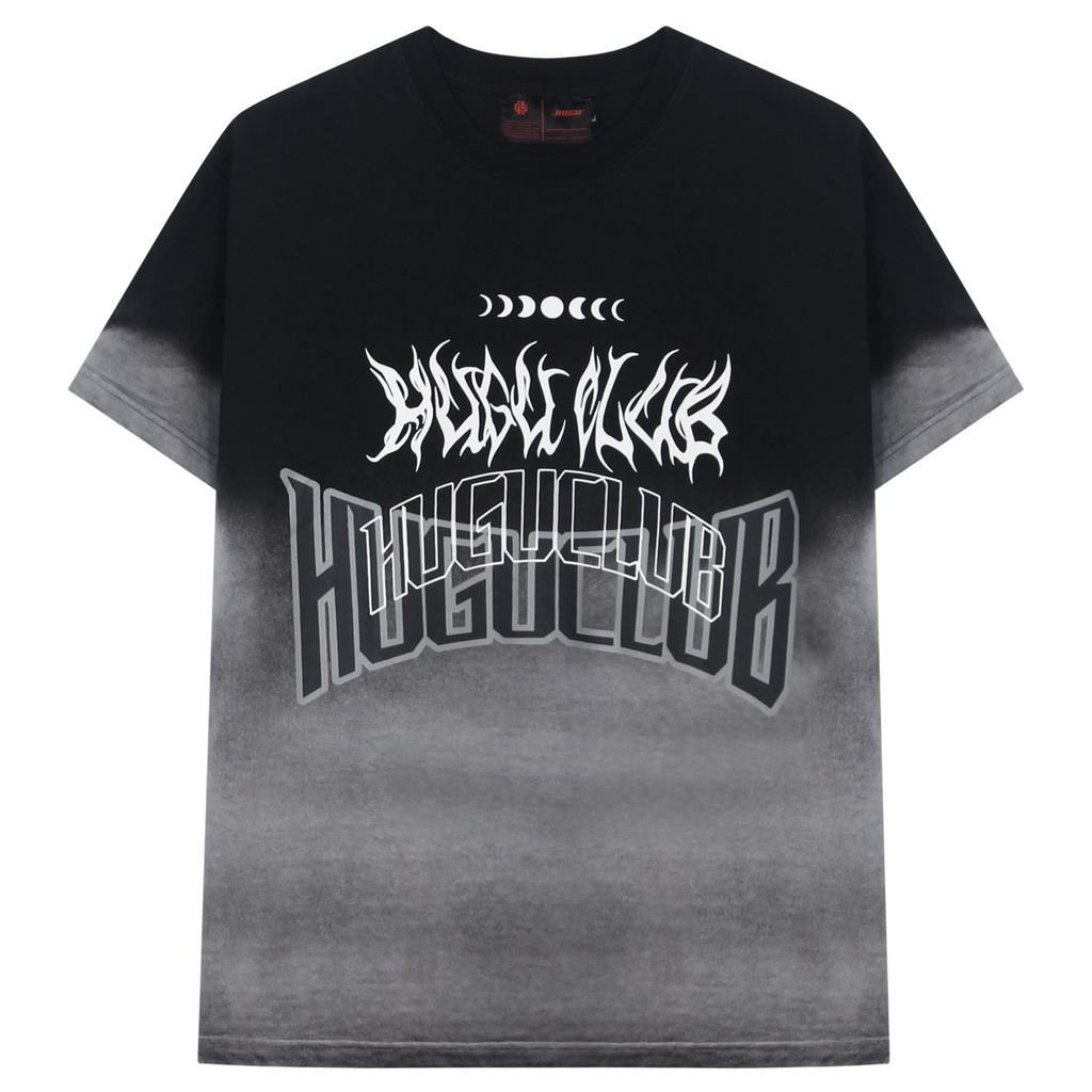 Áo thun unisex HUGU - Moon Club - chất vải cotton thoáng mát chuẩn form