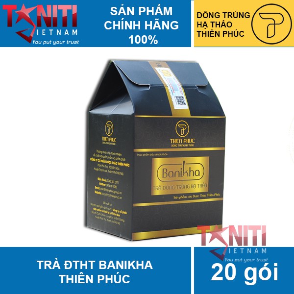 Trà đông trùng hạ thảo banikha Thiên Phúc