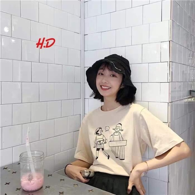 Áo thun cô gái phát biểu (HĐ)