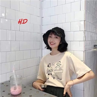 Áo thun cô gái phát biểu