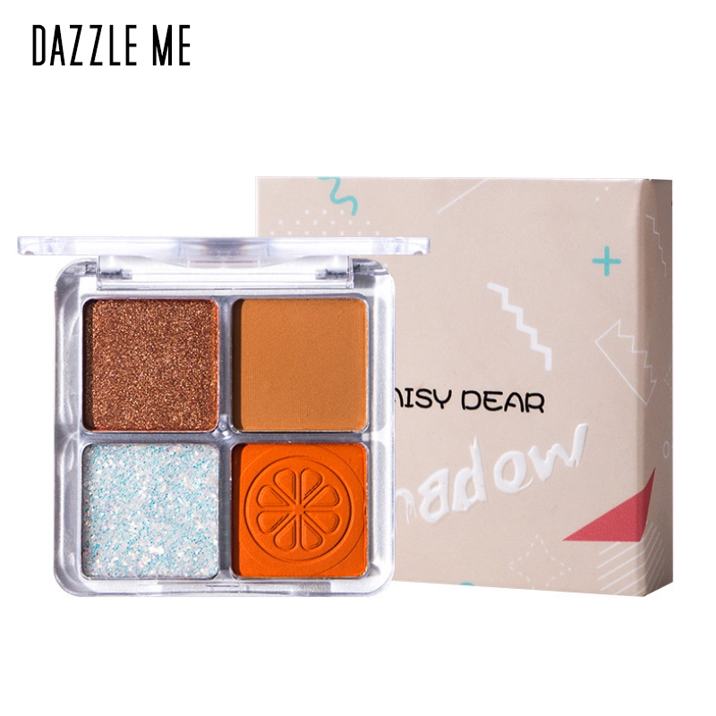 Bảng phấn mắt Dazzle Me 4.8g bốn màu lâu trôi chống thấm nước