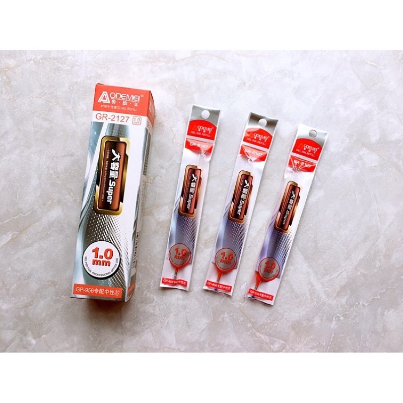 Bút Gel ODEMEI ngòi 1.0mm luyện viết chữ Hán đẹp, Tập viết tiếng trung thư pháp
