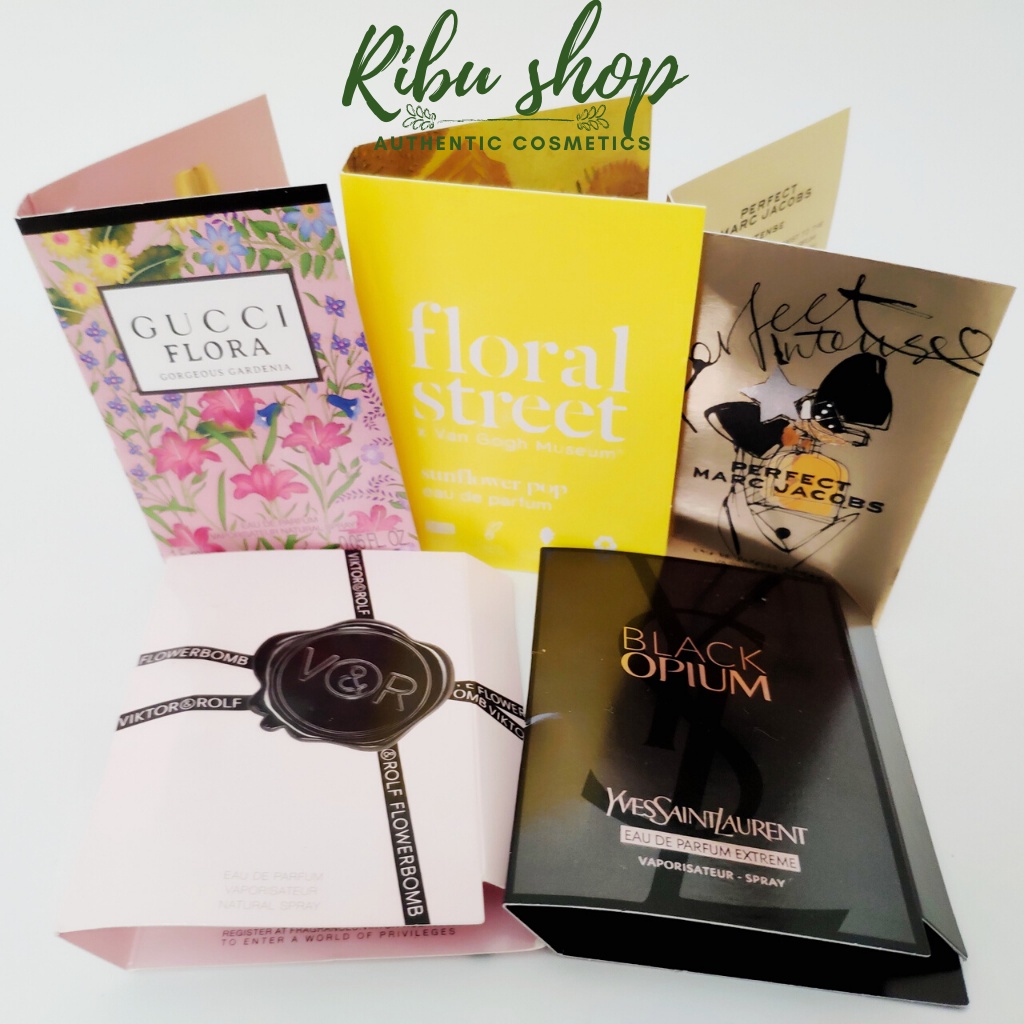 Mẫu thử vial nước hoa nữ tách set Sephora - Ribu shop