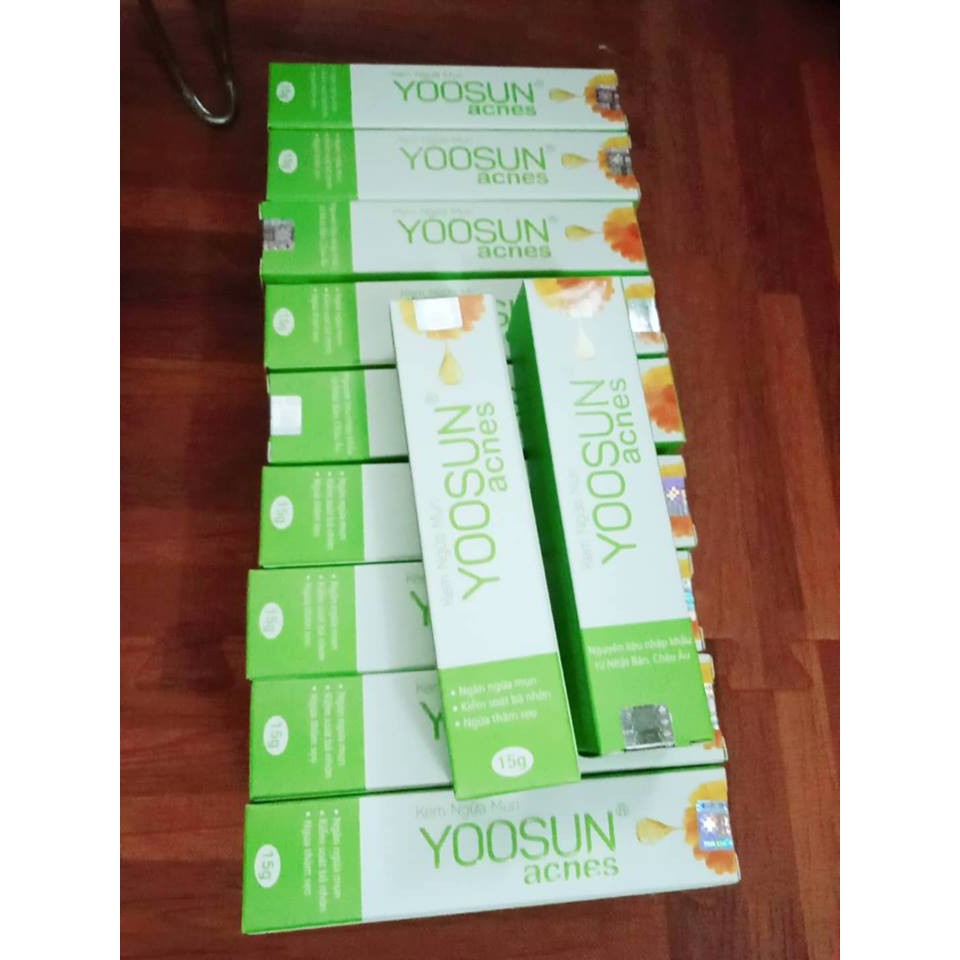 Combo 3 Tuýp Kem Ngừa Mụn Yoosun Acnes 15g