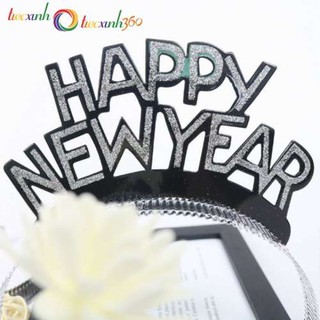 TIECXINH_COMBO 3 CÀI TÓC HAPPY NEW YEAR