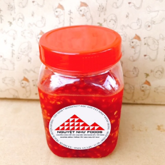 100ml Sốt ớt tươi siêu cay làm bánh tráng tắc ớt - Nguyệt Như