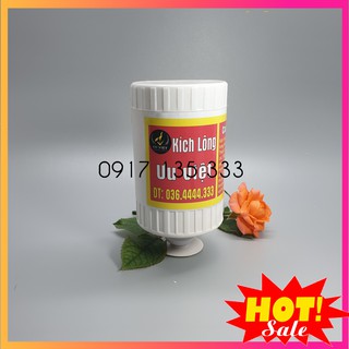 Thuốc kích mọc lông cho gà hiệu ưu việt, lọ 80 viên