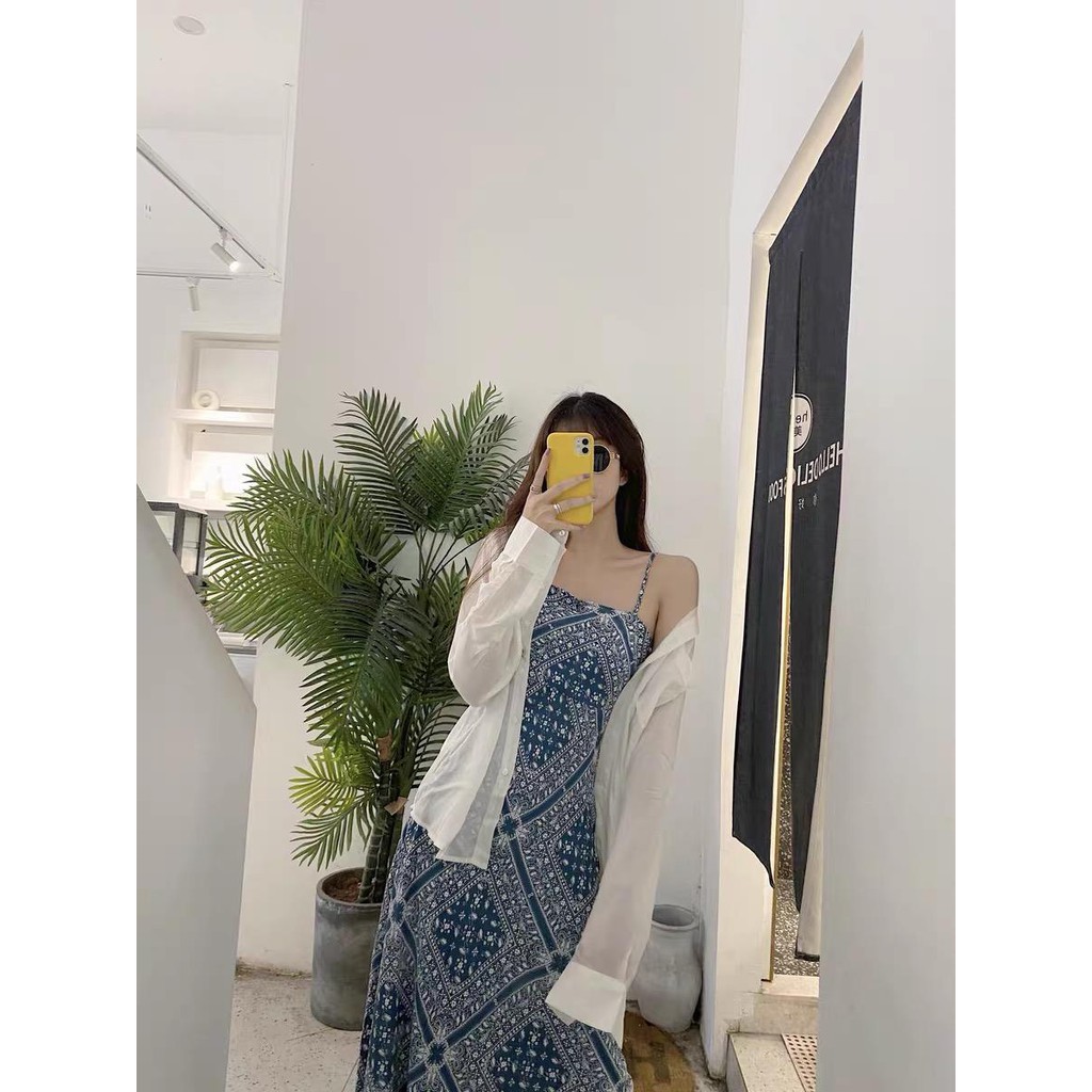 Đầm Hai Dây Thời Trang Nữ Tính | BigBuy360 - bigbuy360.vn
