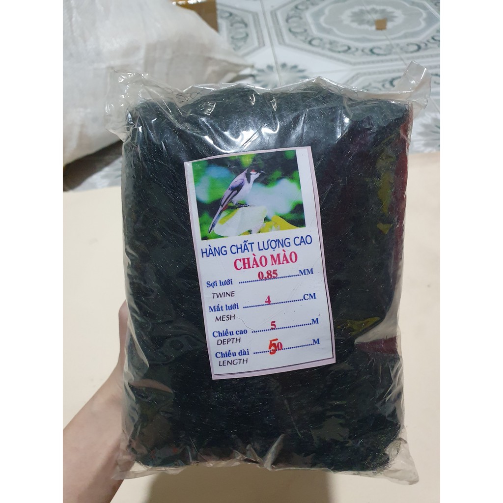 Lưới bẫy chim chào mào 40m 50m 60m