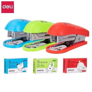 Dập ghim số 10 Deli 0253, ( Kèm 1 hộp ghim )