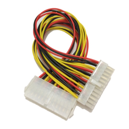 Dây nguồn 24pin nối dài đầu đực sang đầu cái 30cm