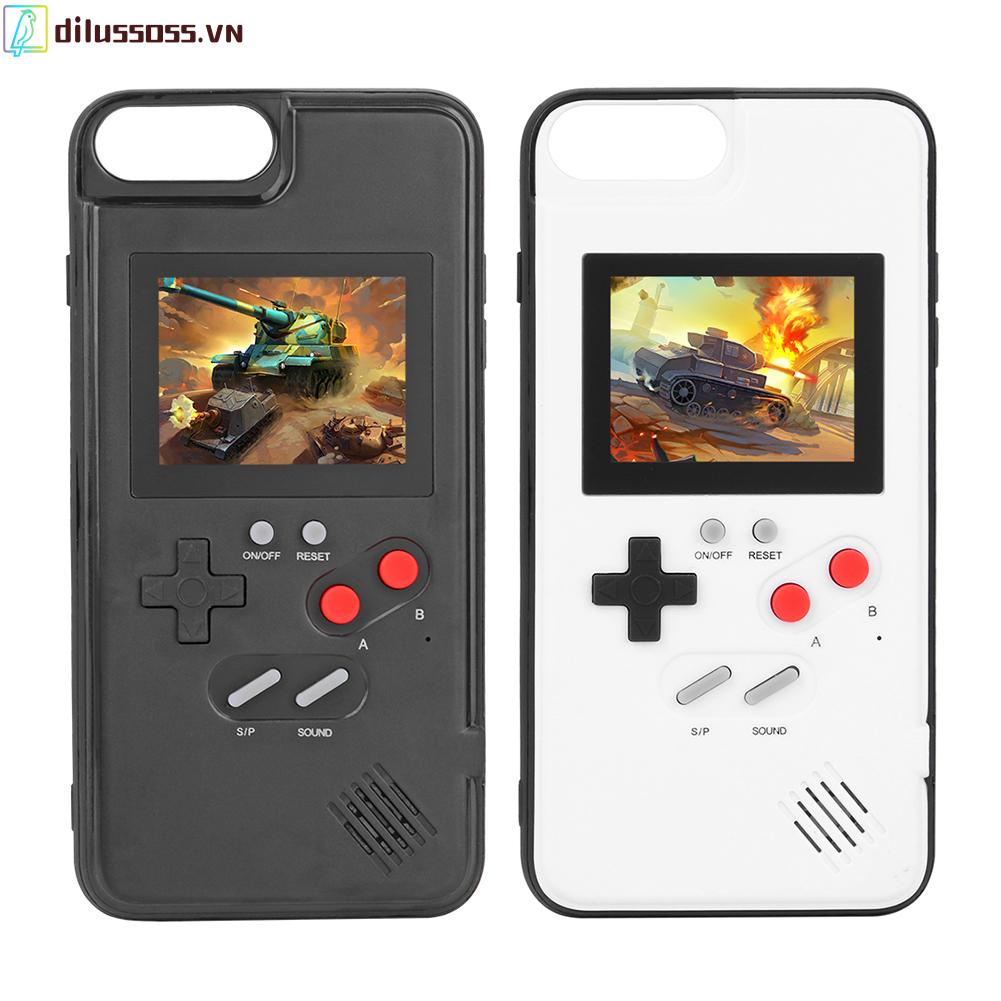Ốp Điện Thoại Kiêm Máy Chơi Game Màn Hình Màu Độc Đáo Cho iPhone 6P/7P/8P
