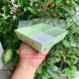 (Set 50 | E1413) Hộp vuông nắp trong