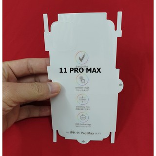 Miếng dán chống trầy xước bóng full mặt lưng iPhone 11 Pro