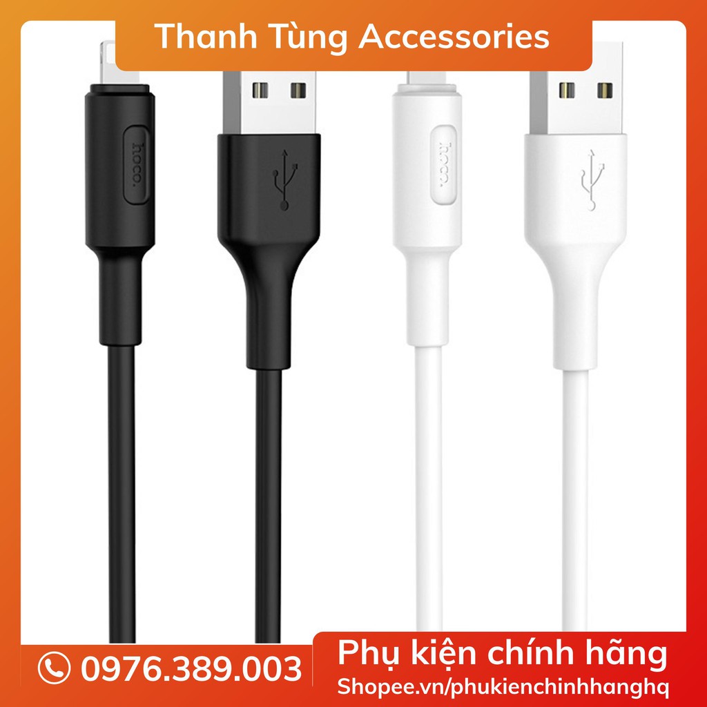 [Giá Sỉ] Cáp sạc nhanh hoco X25 Lightning,Micro 1M - Chính Hãng cho Iphone, Ipad - Phụ Kiện Điện Thoại