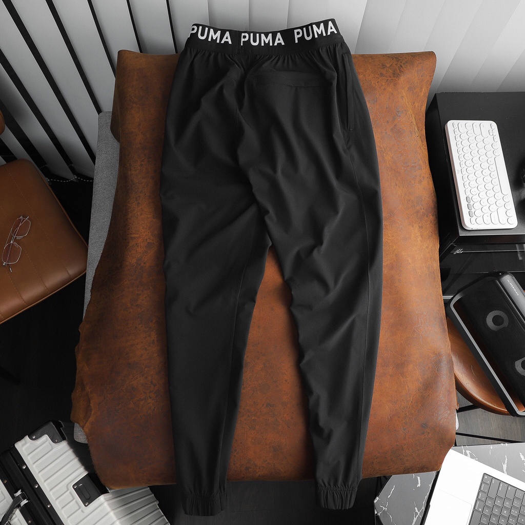 Quần dài thể thao PM SS01,fom âu, 3 túi khóa kéo