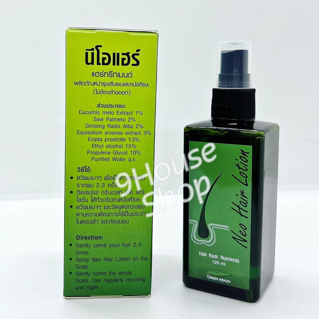 01 Chai Tinh Dầu Siêu Mọc Tóc Neo Hair Lotion Thái Lan 120ml Thái Lan