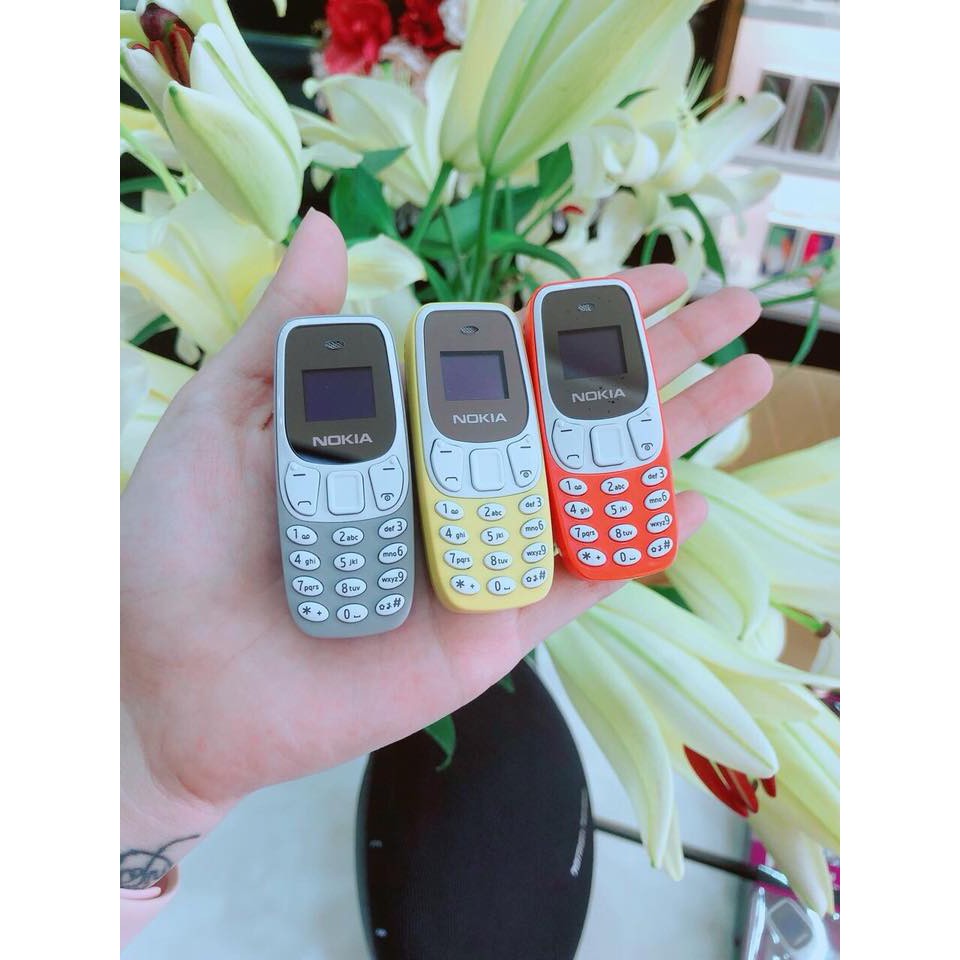 ĐIỆN THOẠI MINI TÍ HON SIÊU NHỎ M10 2 SIM 2 SÓNG