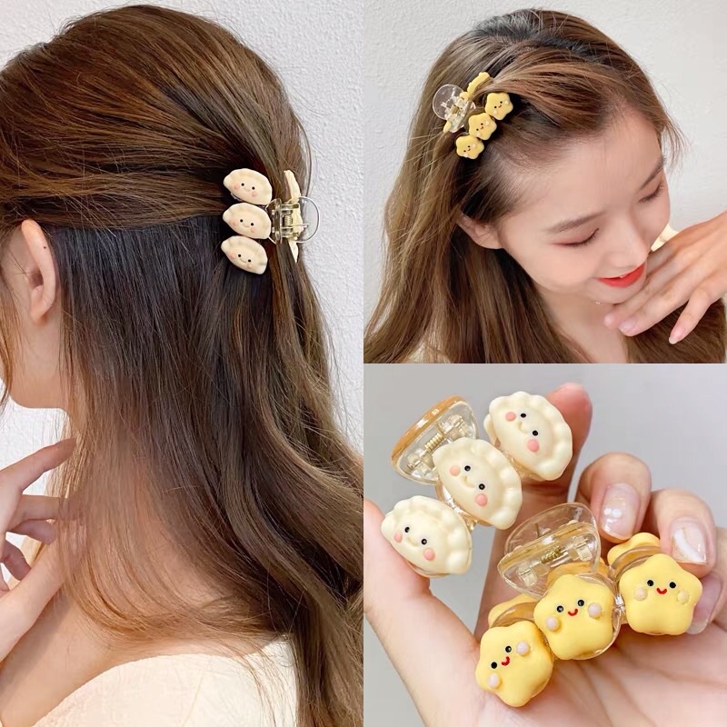 Kẹp Gấp Tóc [KÈM CHARM] SIêu Cưng