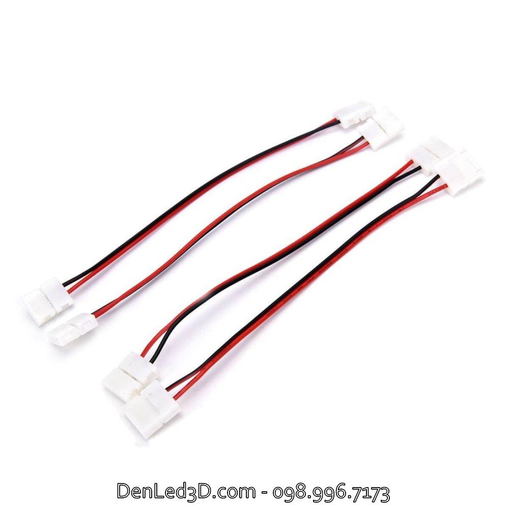 Cáp Kết Nối, Kẹp Nối PCB 8mm 10mm Cho Led 3528 5050 2/4 pin