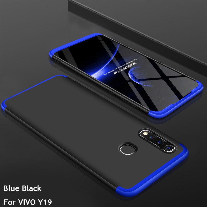Ốp điện thoại hybrid cứng hai lớp armor bảo vệ toàn diện 360 độ chống sốc cho VIVO Y19