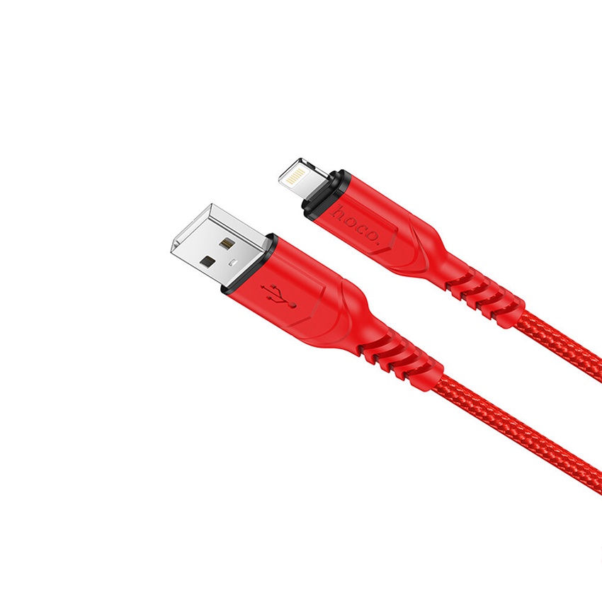 Cáp Sạc Nhanh Hoco X59 Chính Hãng - Dây Sạc Hoco Hỗ trợ sạc 2.4A/3A Dây dù chống đứt, truyền dữ liệu tốc độ cao - BH 12T