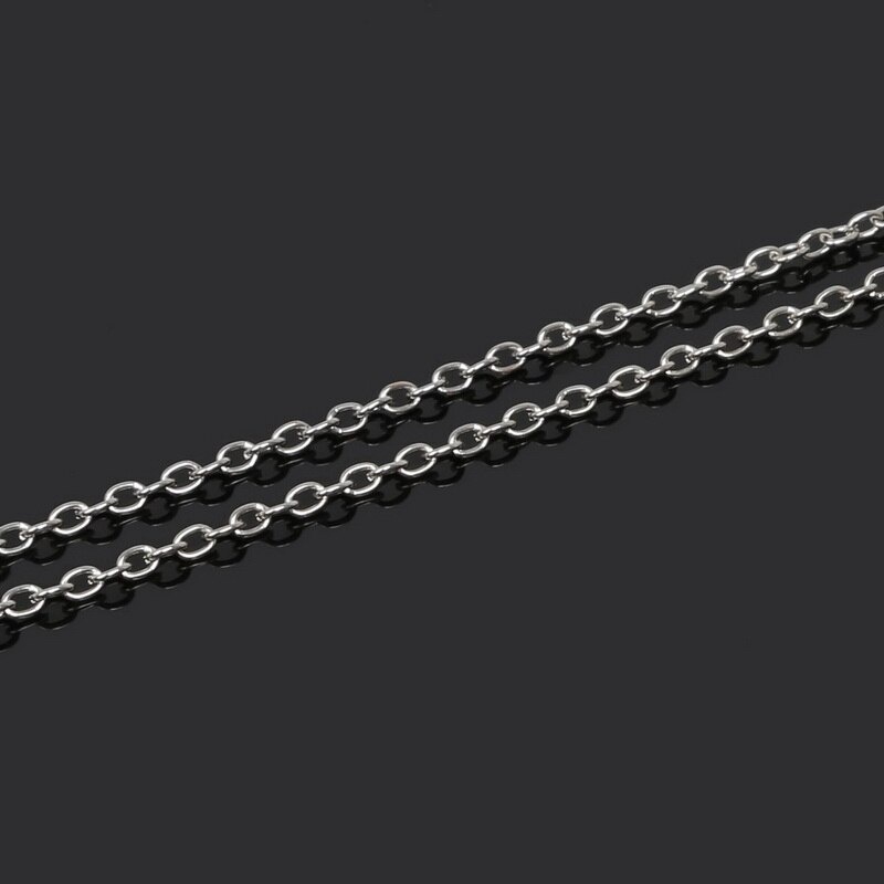 Beadia Dây xích Beadia bằng kim loại mạ sắt chất lượng cao dùng làm dây chuyền DIY