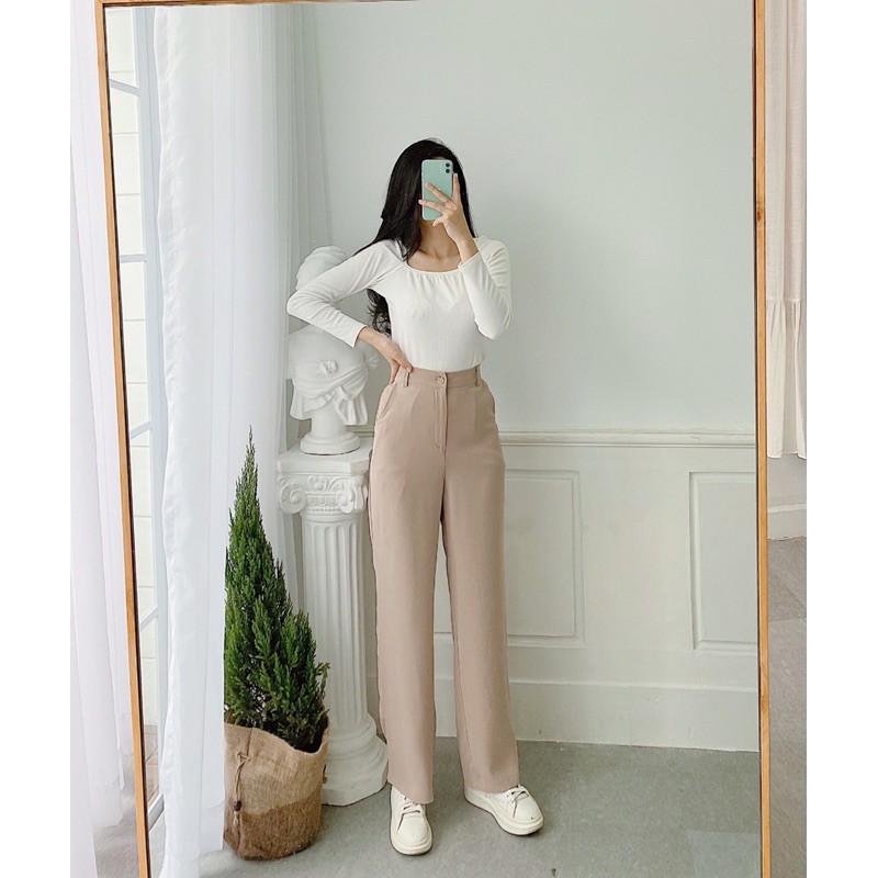 Áo Tay Dài Cổ Vuông | BigBuy360 - bigbuy360.vn