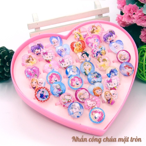 Nhẫn Công Chúa Elsa, Đá Quý, Hoạt Hình Ngộ Nghĩnh ... Dành Cho Bé