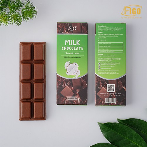 [GIÁ DÙNG THỬ] Bar 20gr Combo MIX các vị Dark & Milk Chocolate Kẹo Socola đen và Socola sữa FIGO thanh 20gr