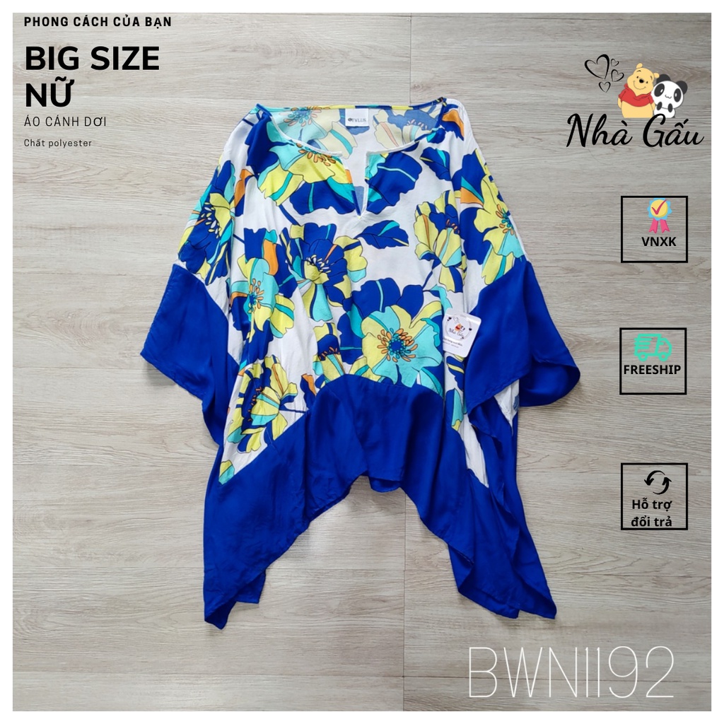Big size Áo cánh dơi nữ BWN1192