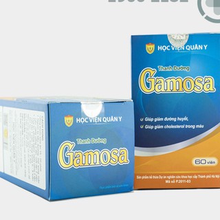 2 Hộp Gamosa Học viện Quân Y - Hỗ Trợ Bệnh Nhân Tiểu Đường
