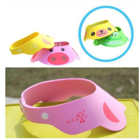 Mũ Gội Đầu Che Chắn Nước Cho Bé Yêu Rộng Vành Hỗ Trợ Tắm Gội Che Tai An Toàn 88266 Giang Phạm